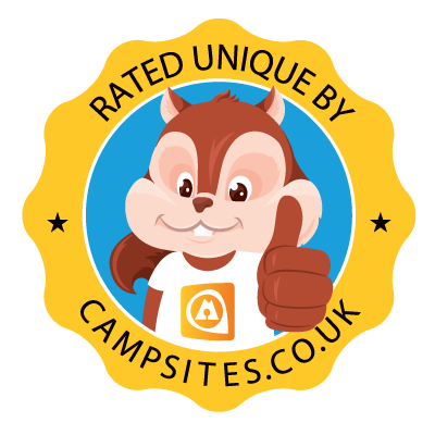 Rated Unique by Campsites.co.uk
